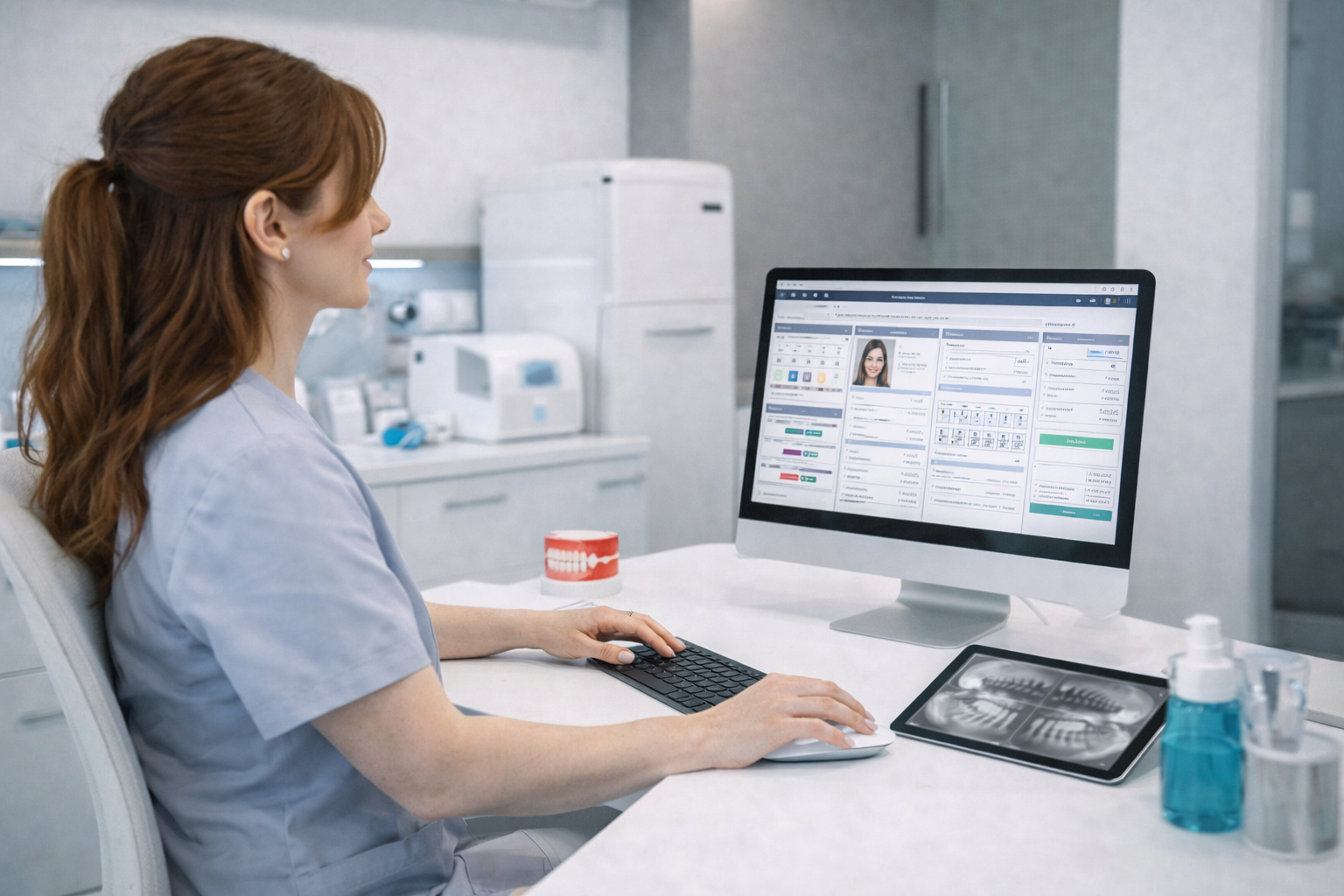 Operación diaria de la clínica